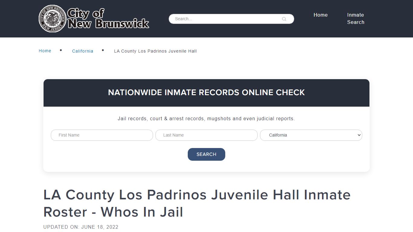 LA County Los Padrinos Juvenile Hall Inmate Roster - Whos ...